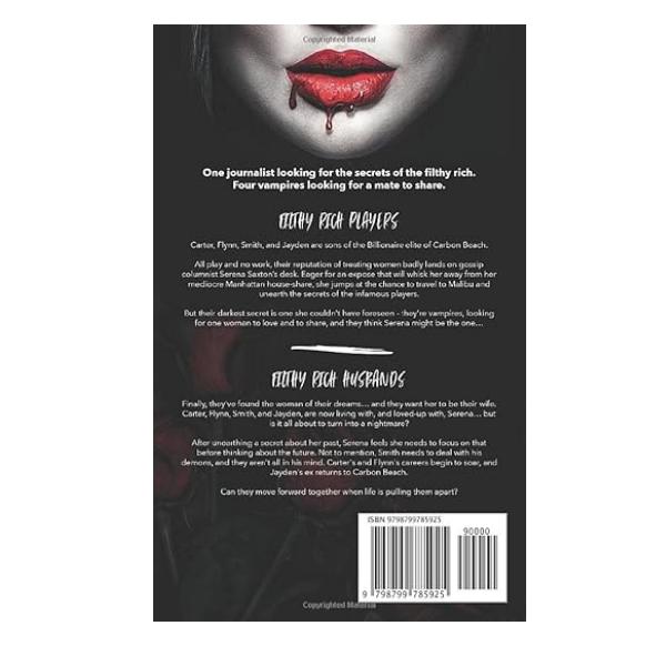 Andie M. Long Filthy Rich Vampires Duet Signed Paperback RH/WHY CHOOSE/Vampires/Spicy 3