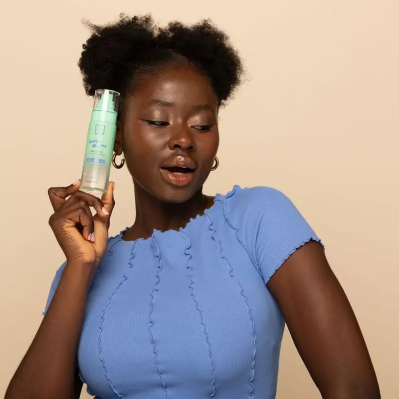 Dewy Bounce Hydrating Serum + 16h Hold Seal & Set Mist Duo - The Beauty Crop 5