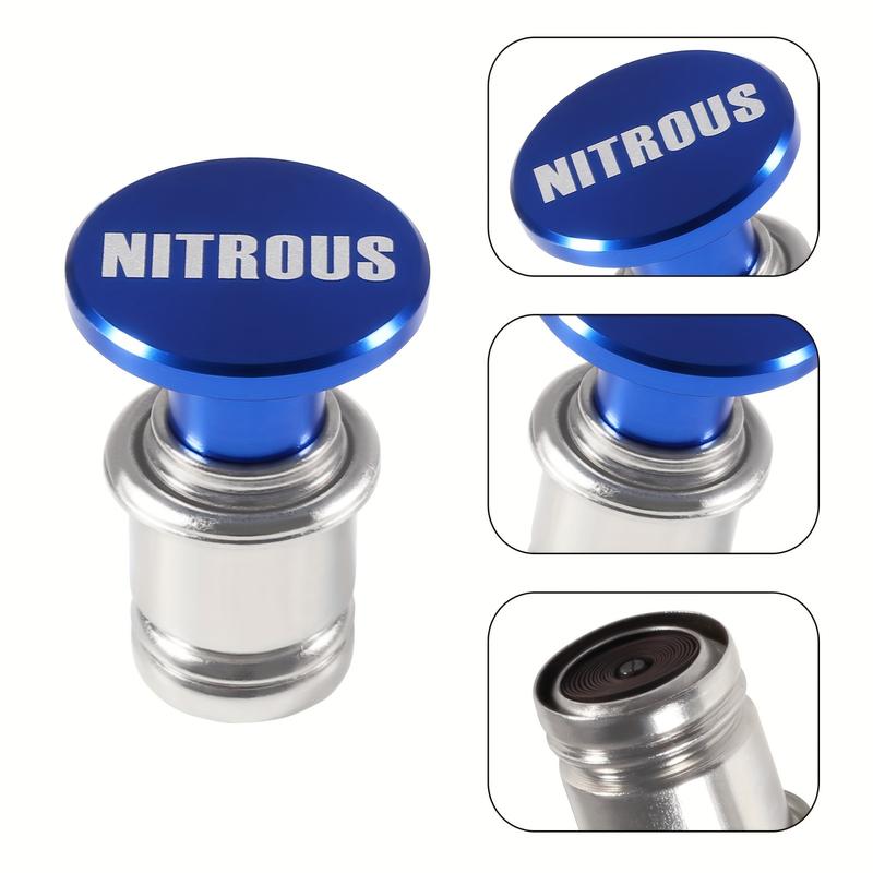 2pcs 12V Car Plug Fire Missile Eject Nit Panic Button Lighter Plug Auto Replacement Accessories Fits Most Vehicles Socket 6