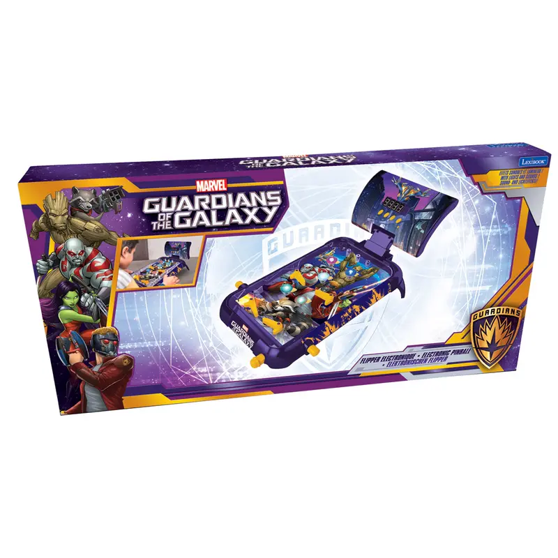 Lexibook JG610GG Guardians of the Galaxy Electronic Pinball with Lights & Sounds 4