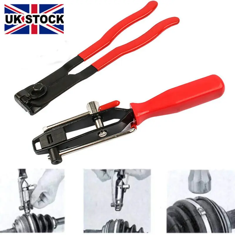 Professional CV Clamp Tool and CV Joint Boot Clamp Pliers Set Clip Hose #1567/68 1
