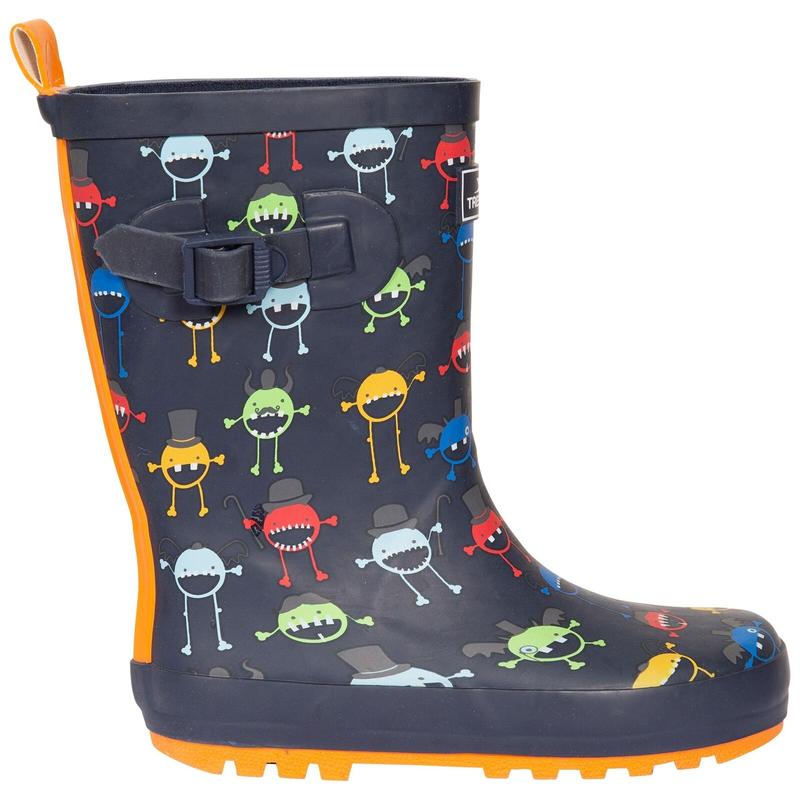 Unisex Kids Printed Waterproof Puddle Wellies 6