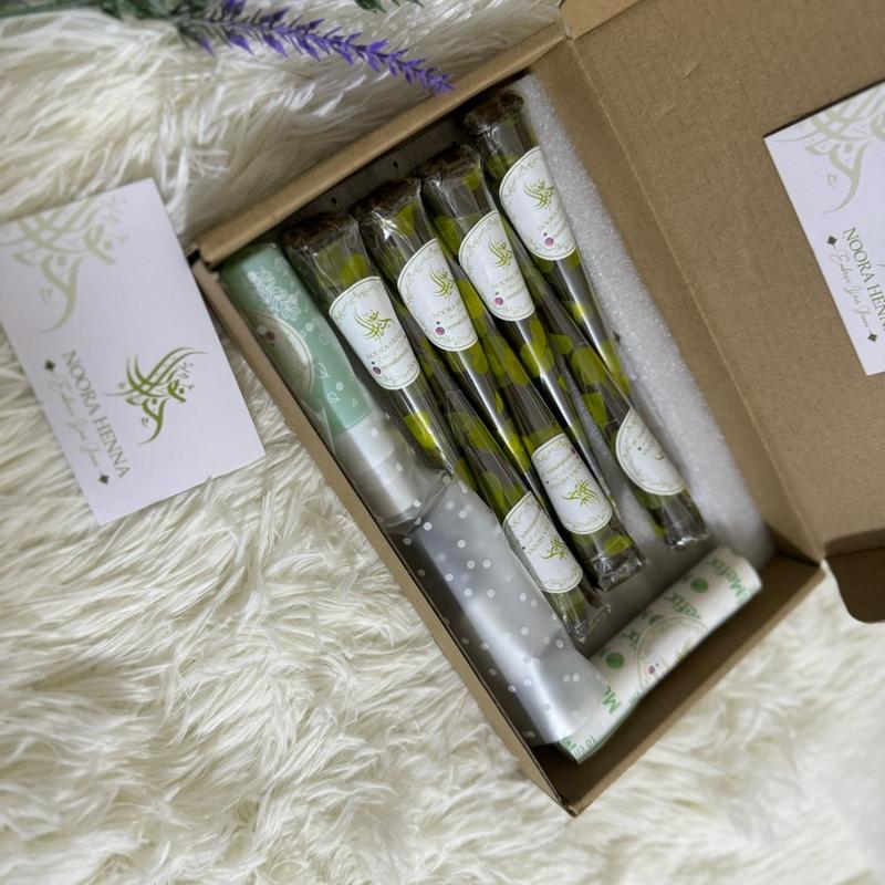 5 Henna cones with aftercare trio pack Body Care Skin Care Comfort 1