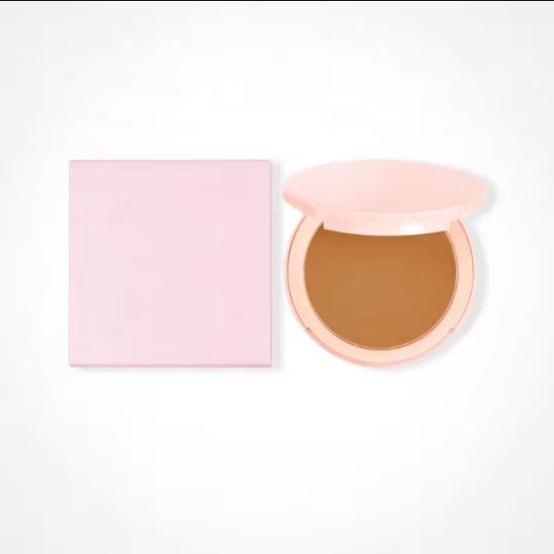 2024 Soft and Bright AirBrush BB Filter Pressed Powder & Concealer: Lightweight, Fine Line Fade, Long-Lasting Foundation Powder for a Radiant, Natural Look Makeup to Dark Skin Cosmetic 4