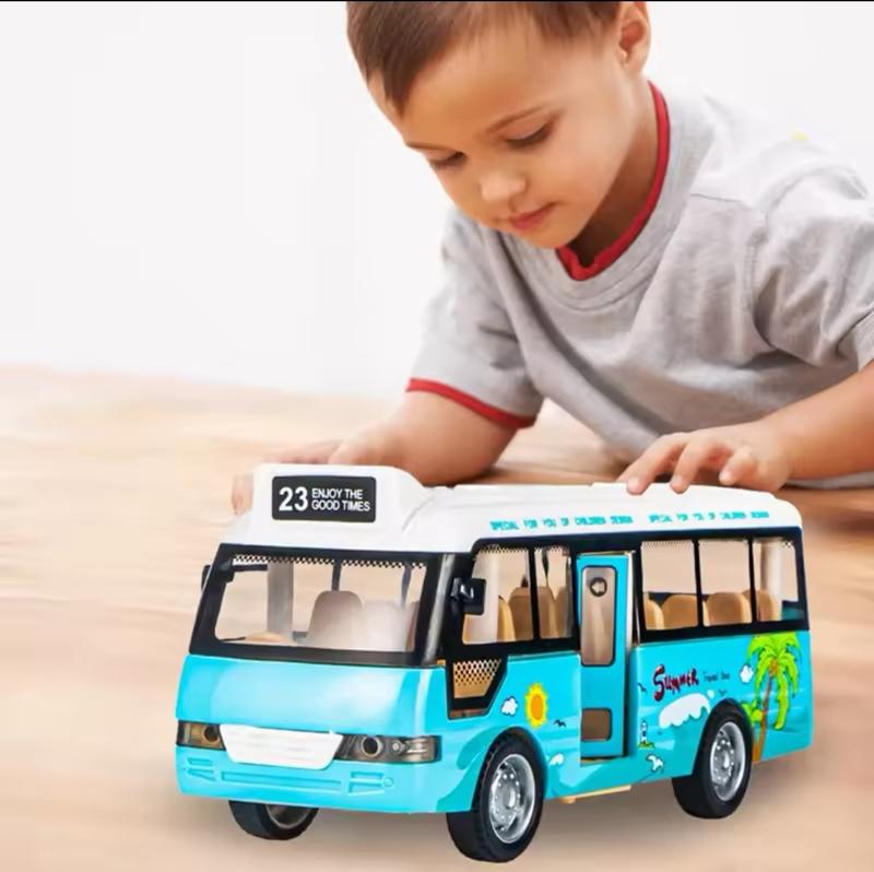 Product Introduction of The City Express Bus Diecast Toy is perfect for kids who love vehicles! This durable, colorful bus features a pull-back function for endless playtime fun. With realistic details and smooth-rolling wheels, it brings city adventures to life. rc cars 7