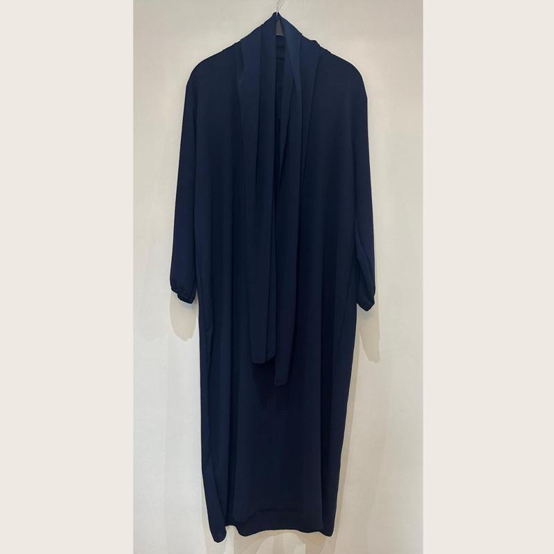 Crepe Prayer Abaya with Attached Hijab, Praying Abaya, Muslim Women, Pray Jilbab, Hijab, Prayer Long Dress, Dubai, Maxi 8