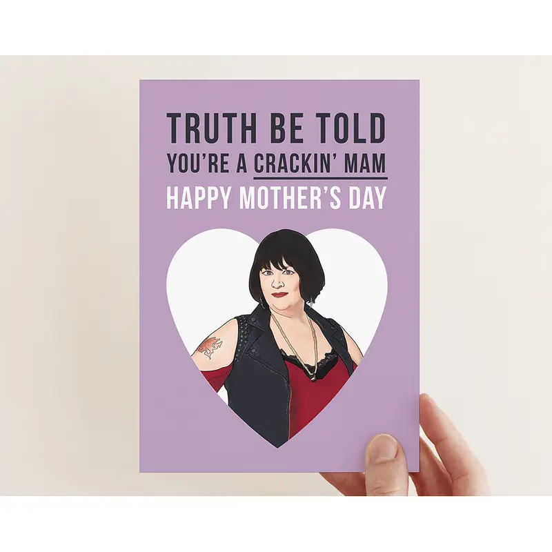 Nessa Mothers Day Card - Crackin' Mam 1