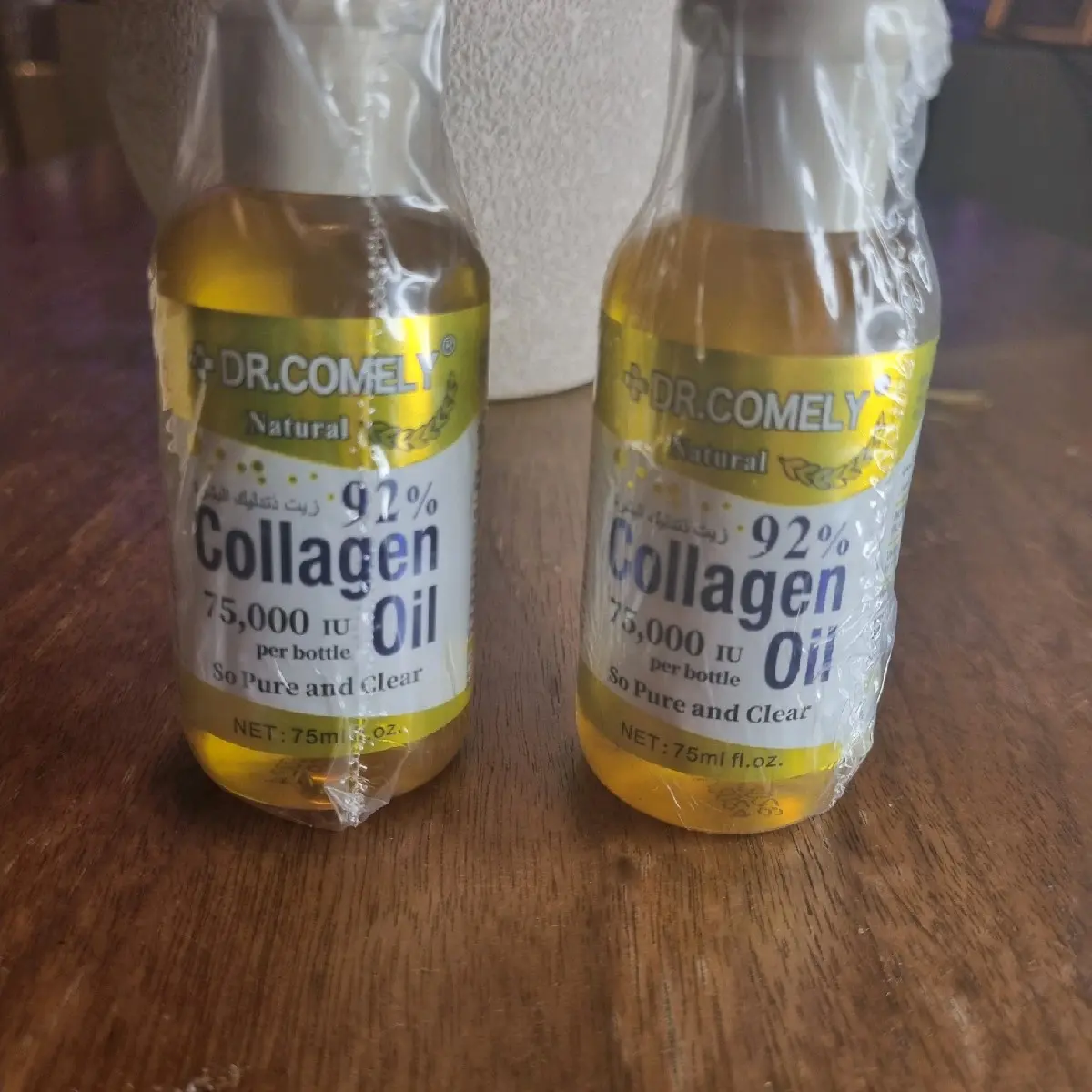2 pcs collagen oil Dr Comely so pure and clear