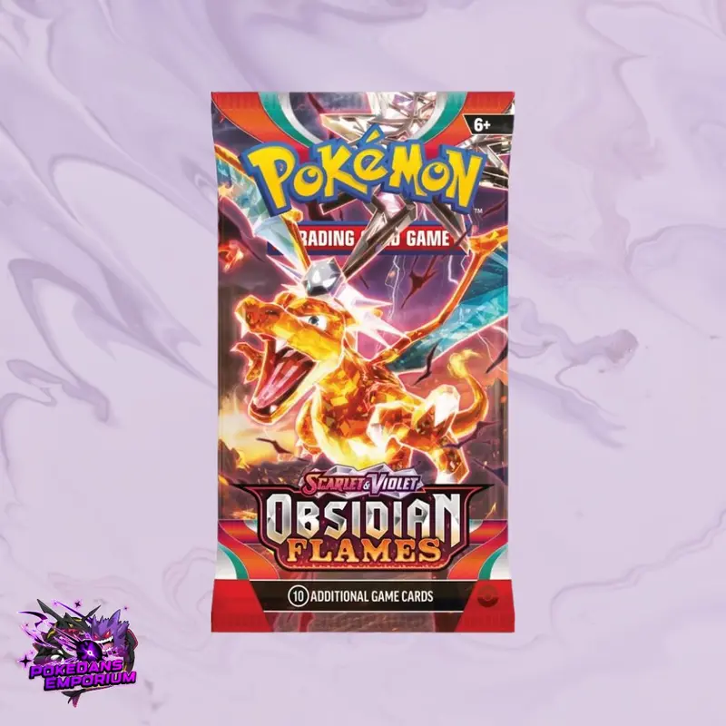 Pokemon Scarlet & Violet Obsidian Flames Booster Packs Trading Card Game 1