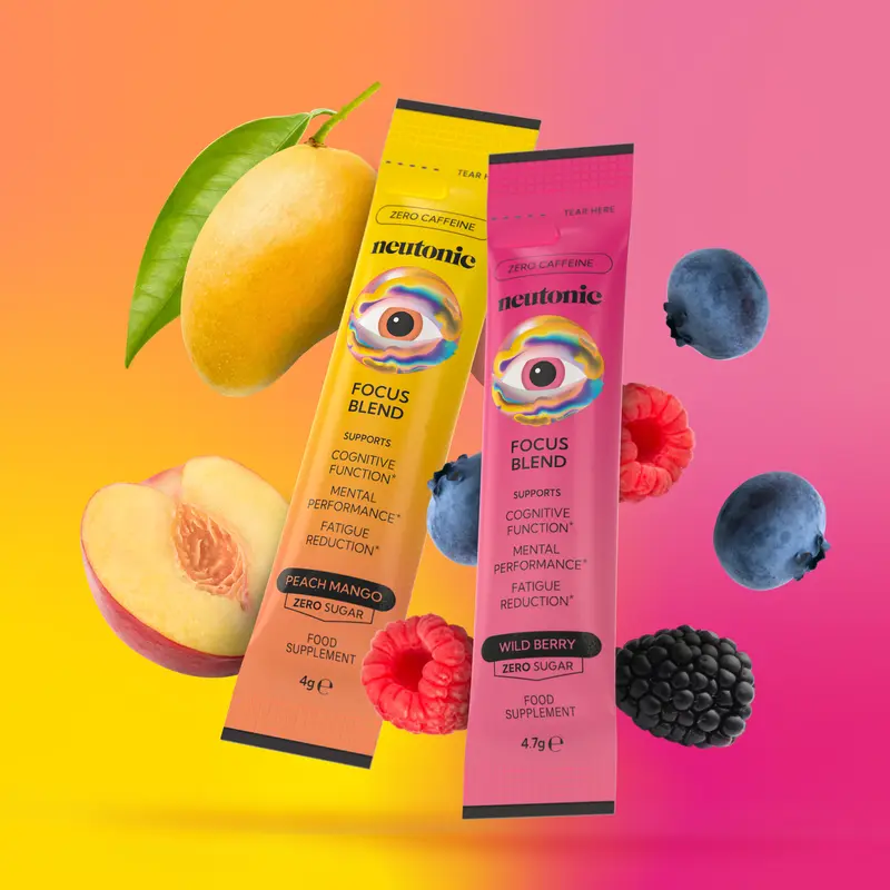 Neutonic | Focus Blend Taster Pack 4 sachets | Supports Cognitive Function & Mental Performance 4