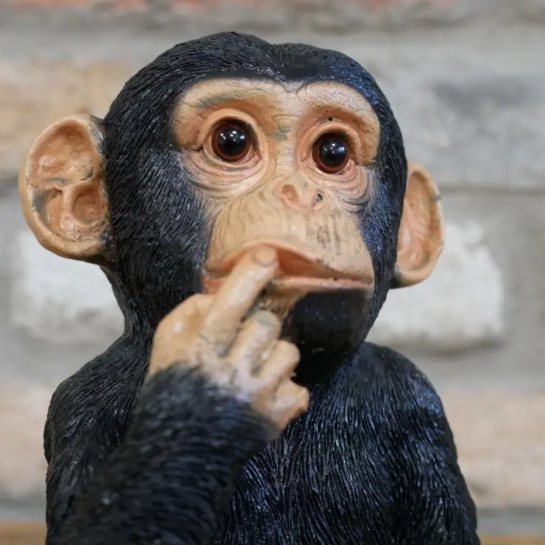 Cute Monkey Ornament for Home Decor and Gifts 2