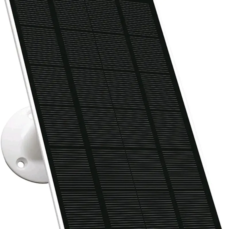 Solar Panel for Ring Camera, 3W Solar Charger Compatible with Ring Spotlight Cam Battery, Stick Up Battery Cam & Spotlight Cam Pro,IP65 Weatherproof, Adjustable Mount for Easy Installation UK STOCK 1