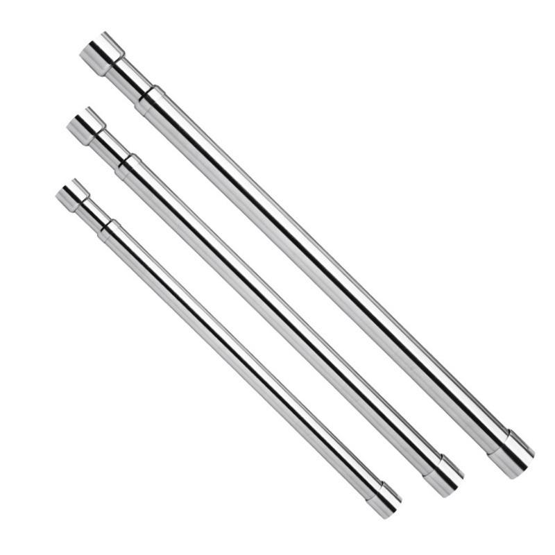the clothes drying rod is silver 1