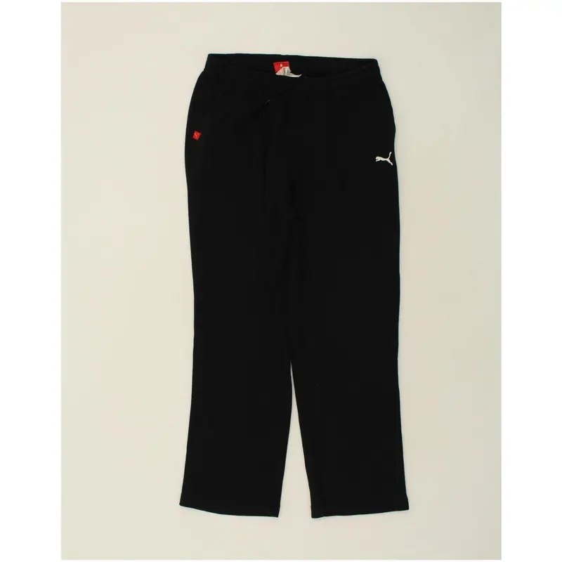 Pre-Owned Vintage PUMA Mens Tracksuit Trousers Large Black Cotton 0