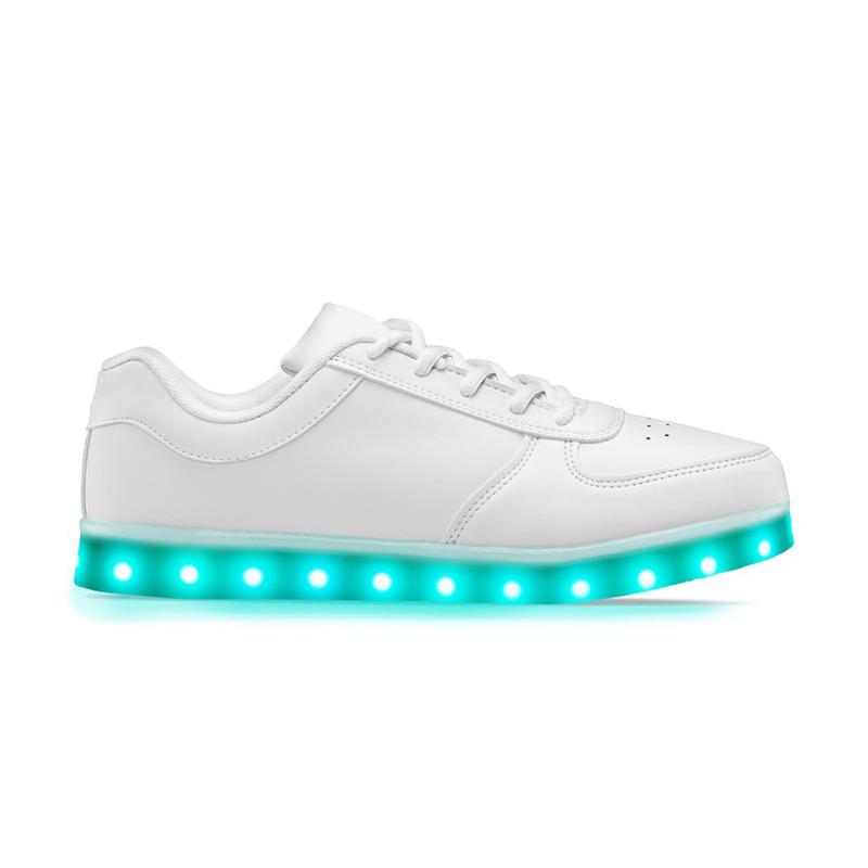 Womens Girls LED Light Up Party Christmas Disco Rechargeable USB Trainers Shoes Casual Training Runner Sneaker 3