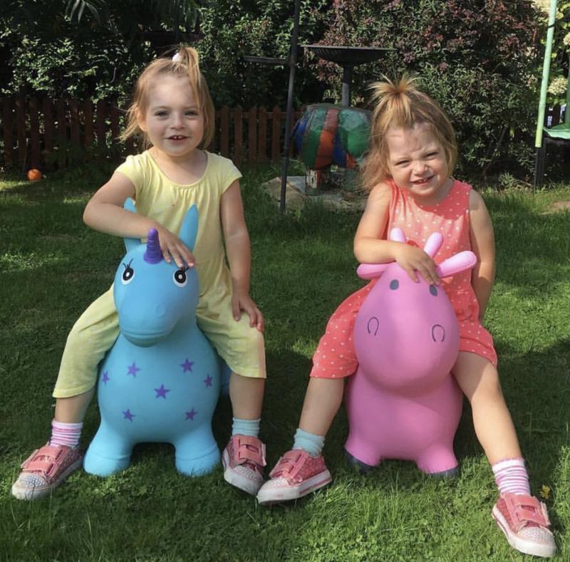 Turquoise Unicorn - Happy Hopperz Children Toy for Boys and Girls. Our kid's toy is perfect for muscle and core development, an educational toy, or a kids' gift. Our animal hopper is great for hours of endless fun and can be used indoors and outdoor! 4