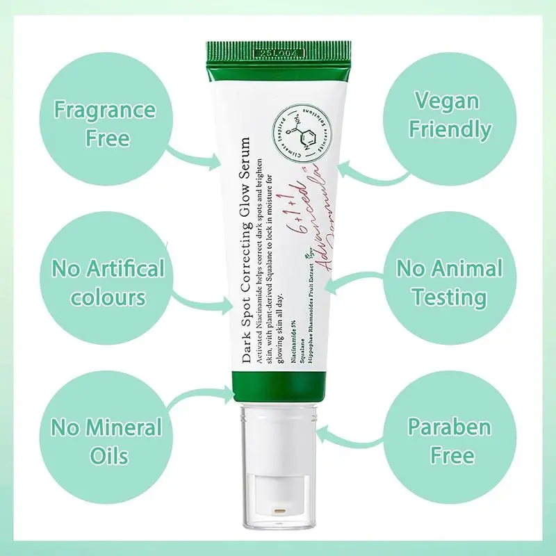 DarkSpot Black Spot Remover, Facial Correction Cream, Nicotinamide Facial Essence, Skin Repair for Lightening Sunburn and Acne Marks, Lightening Pigmentation and Rapidly Improving Skin Color, 50ml Skincare Serums Comfort 3