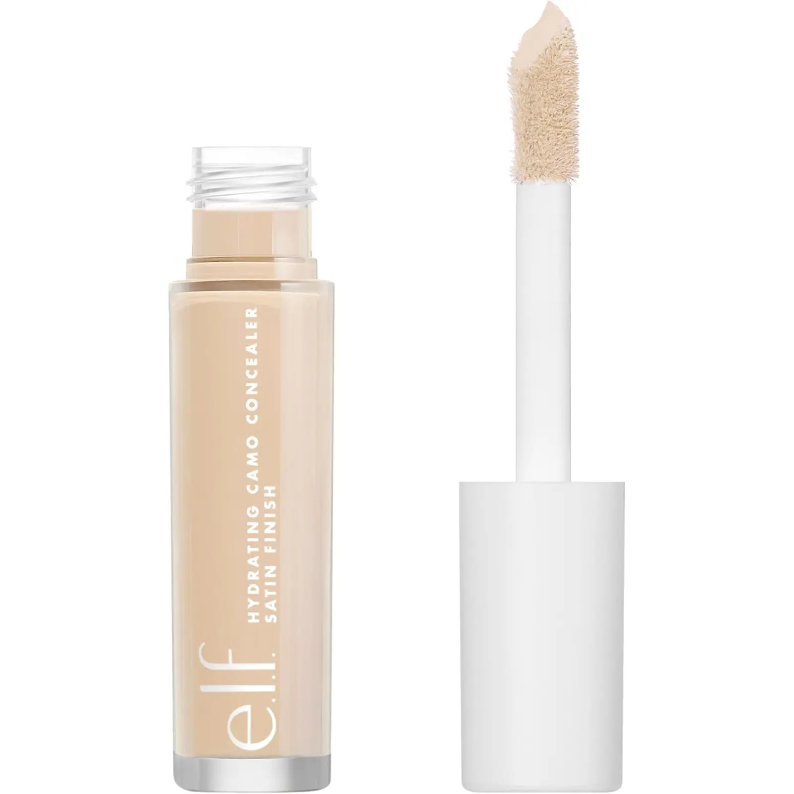 Hydrating Camo Concealer, Lightweight, Full Coverage, Long Lasting, Conceals, Corrects, Covers, Hydrates, Highlights, Light Ivory, Satin Finish, 25 Shades, All-Day Wear, 0.20 Fl Oz