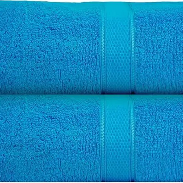 2 Pack XXL Bathsheet Premium Quality Egyptian Cotton Soft Absorbent 90x180cm Absolutely Bargain Deal