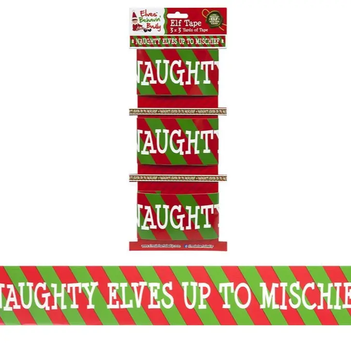 Elf Naughty Elf Warning Tape