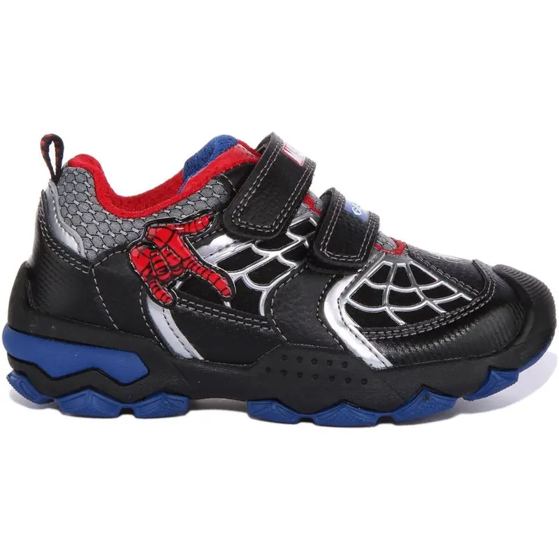 Geox J Buller B. A In Black Red For Kids 1