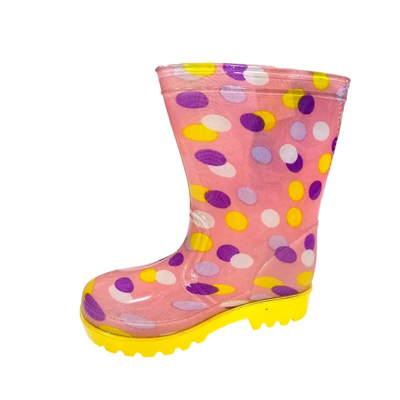 girls pink peppa pig character wellington boot 7