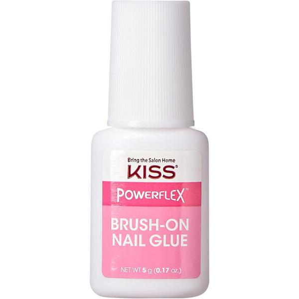 Powerflex Brush-On Nail Glue, Flex Formula for Ultra Hold of False Nails, Instantly Repairs Breaks and Tears 1