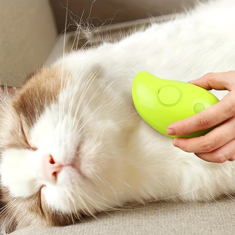Product Introduction of Self-Cleaning Massage Comb for Cats and Dogs - Electric Pet Grooming Brush with Charging and Floating Design - Removes Tangled and Loose Hair, Provides Relaxing Massage and Steam Treatment 8