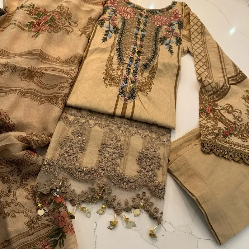 MB inspired lawn Hit design Pakistani 3pc suit 1