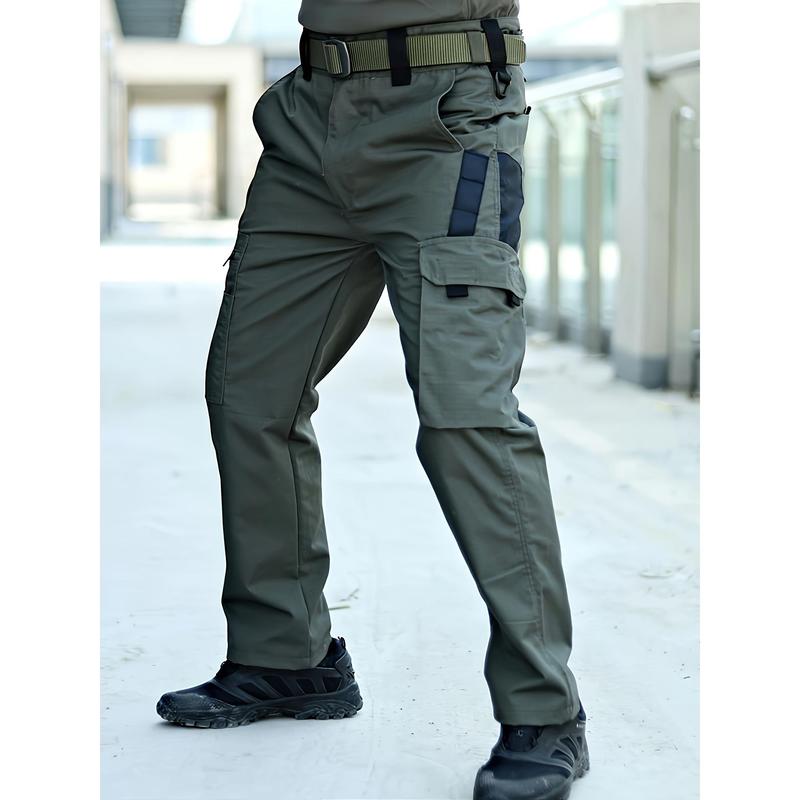 Men'S Outdoor Multi-Pocket Work Pants Waterproof, Durable, Tear-Resistant, Multi-Functional Training, Camping, Hiking, Hunting Pants 6