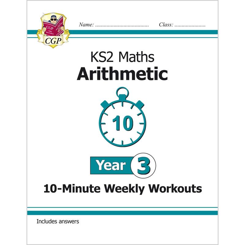 Year 3 Maths and English 10 Min Test Workbook Bundle for 7 to 8 year olds KS2 7