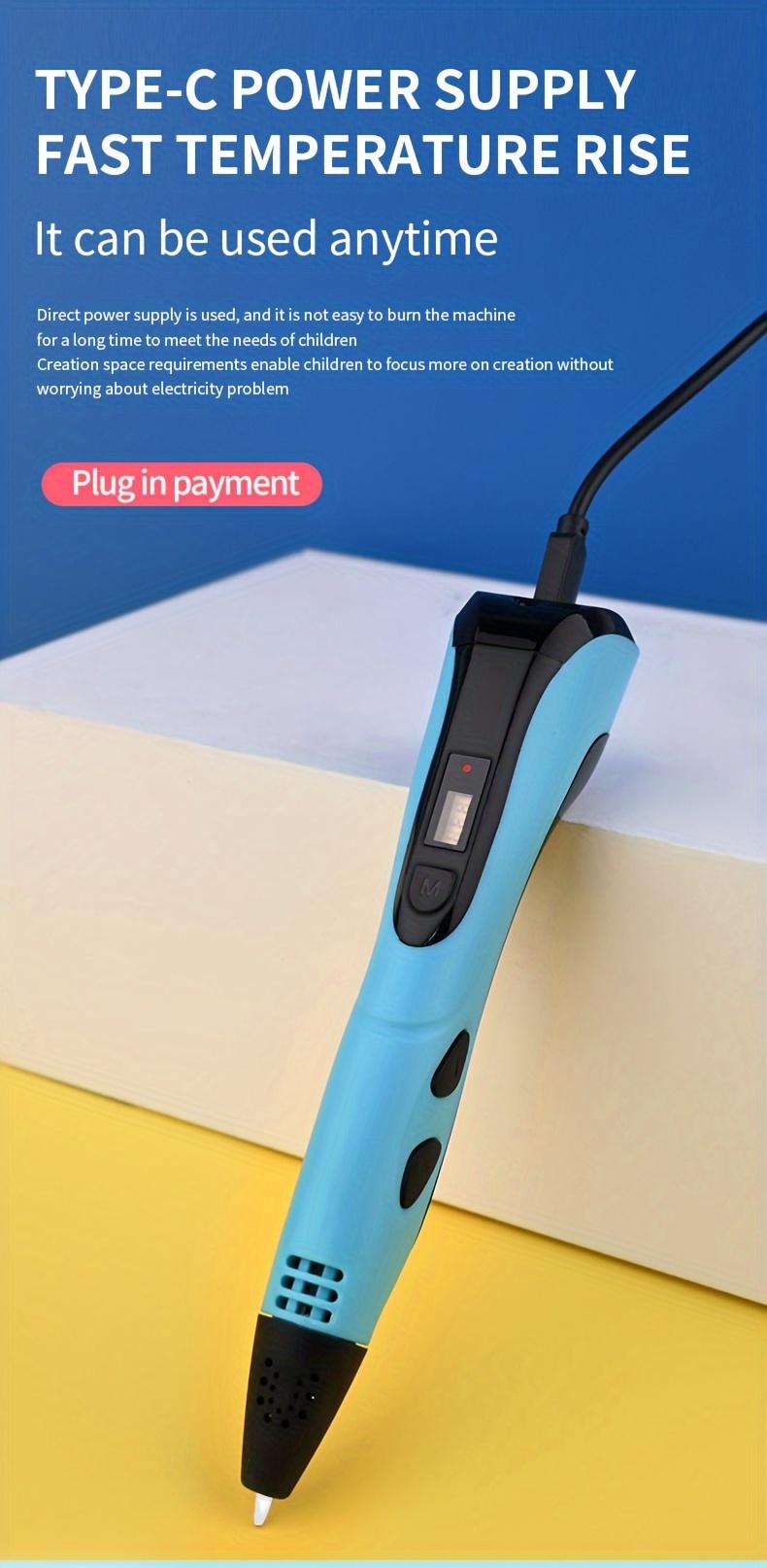 Product Introduction of 3D Printing Pen for Youngsters - Upgraded 3rd Gen, USB Rechargeable, Safe Plastic Material, Ideal Birthday Gift 3