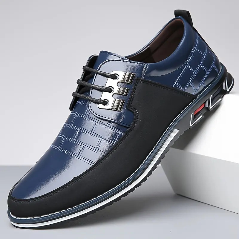 Men's Loafer Shoes, Breathable Lightweight Non-slip Slip On Shoes, Men's Casual Shoes, Spring And Summer, Middle aged men's footwear 3