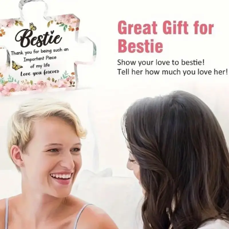Bestie Gift Keepsake with Peom and Gift Bag - Perfect for Any Occasion christmas eve mum 3