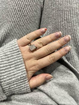 Product Review of Gold Lust Engagement Sterling Silver Ring from T**🩷 0