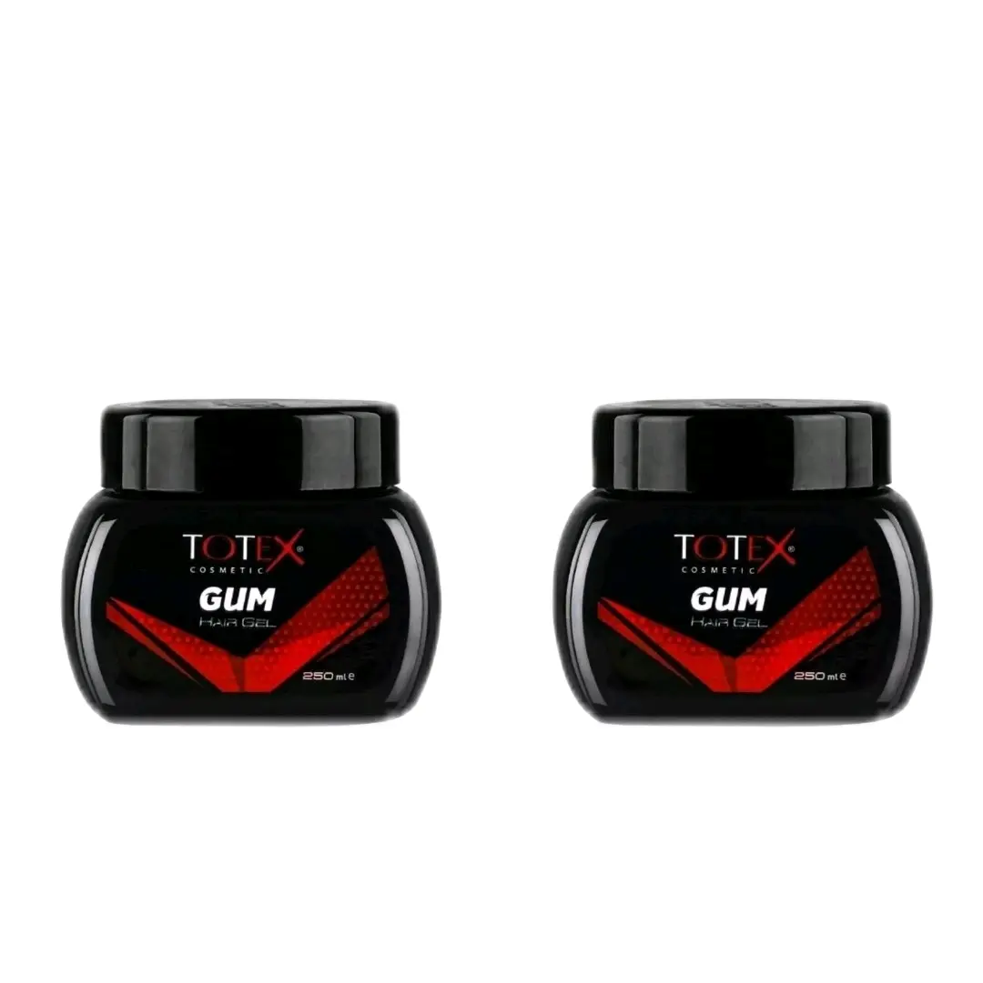 TOTEX - Gum Hair Gel - Barber Range Products - Salon - Use - 250 ml By TOTEXUK