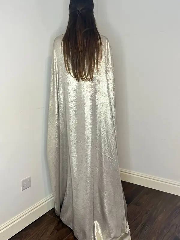 Women's Shimmer Kaftan with Inner Belt 1