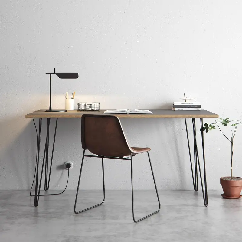 4pcs Hairpin Table Legs 34cm & 84cm Sturdy DIY Carbon Steel Table Legs with Free Screw 5