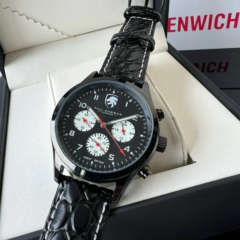 Tactical Watch Chronograph Hybrid Military-Grade Royal Navy-Jolly Roger - Paul Bowman London 2