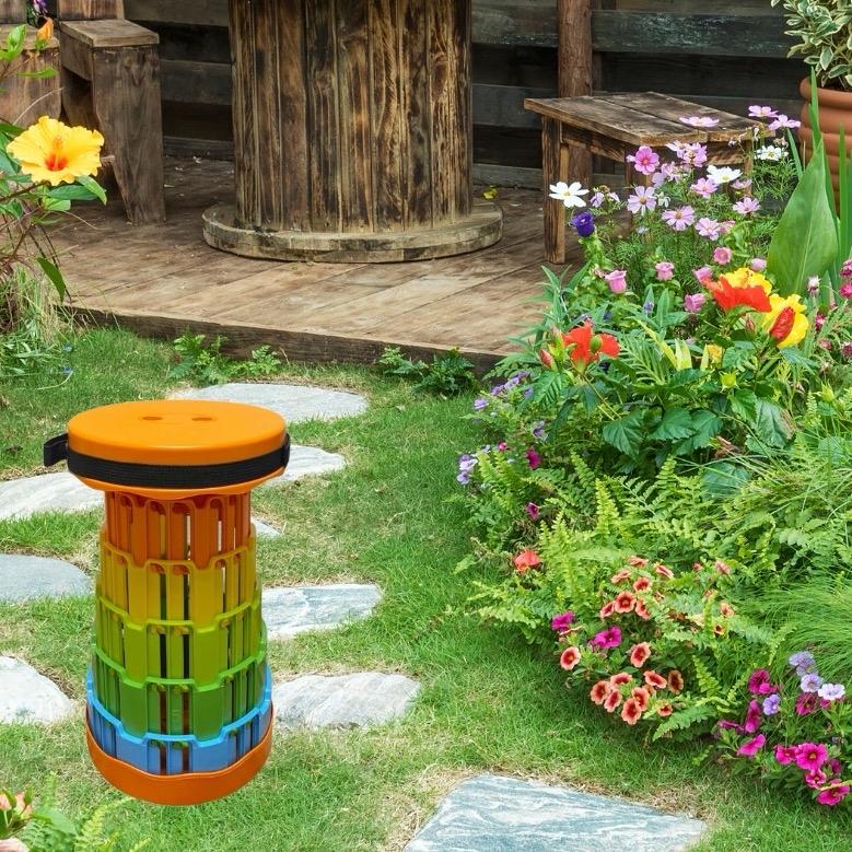 Telescopic Stool Folding Portable Retractable Camping Stool 6