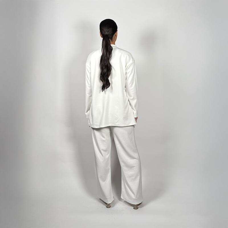 Product Introduction of kafti Ashgrove CoOrd Set - Women's Relaxed Fit Loungewear Crew Neck CoOrd Set with Trousers 24