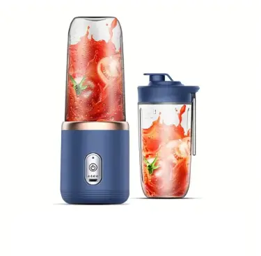Portable Blender Bottle Electric 6 Blades Multifunction Juice Blender Fresh Juice Smoothie Blender Ice CrushCup Food Processor 7