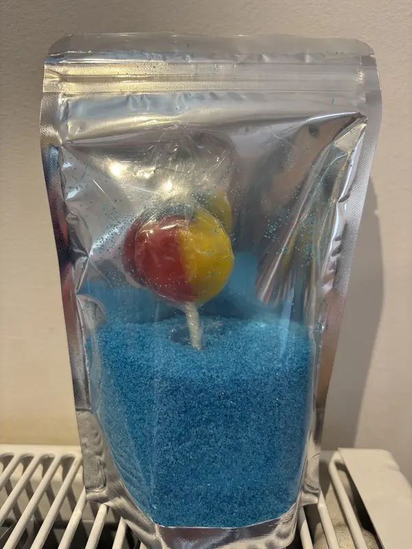 Sweet treats and more by Caz - Mega lolly and sherbet bag 1