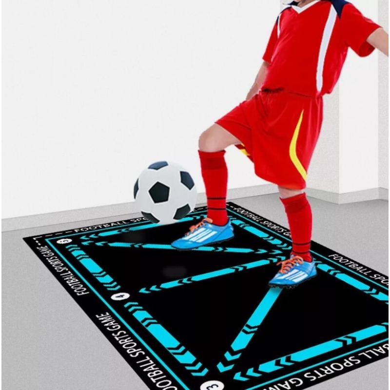 Football Skills Training Mat Non Slip Kids Adults Dribble Training Carpet Sports 1