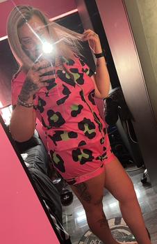 Product Review of Two-piece Set Women's All Over Leopard Print Contrast Binding Lapel Shirt & Shorts Pyjama, Casual Comfy Short Sleeve Pocket Top & Shorts Pj Set, Pajamas, Ladies Sleepwear for All Seasons, Pajamas from b**e 1