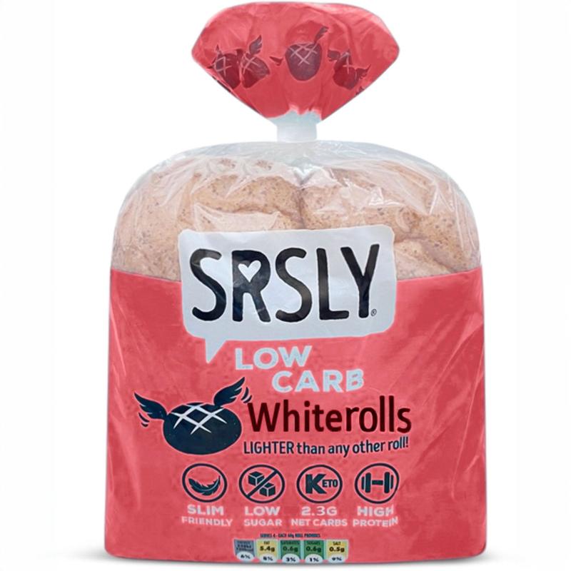 White Soft Bread Rolls x 4 0