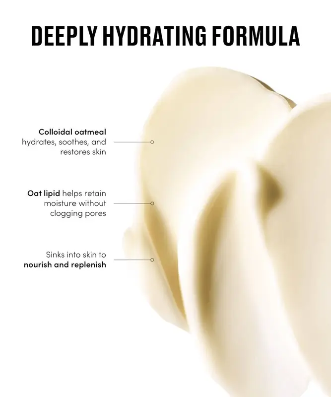 BY BEAUTY BAY - RICH MOISTURISER X2 - COLLOIDAL OATMEAL + LIPID 1