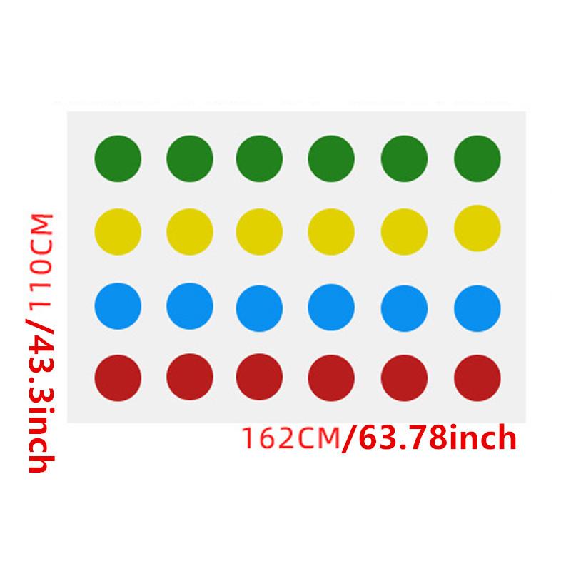 Outdoor Fun Board Games Twisting Indoor Toy Twisting The Body For Children Adult Sports Interactive For Family Friend Party Toys Halloween/Thanksgiving Day/Christmas gift, gaming gift 3
