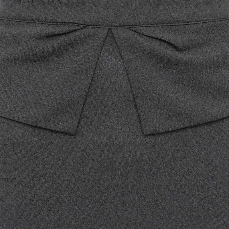Ro Rox Joan 1950's Retro Vintage Style Pencil Skirt, Black 5
