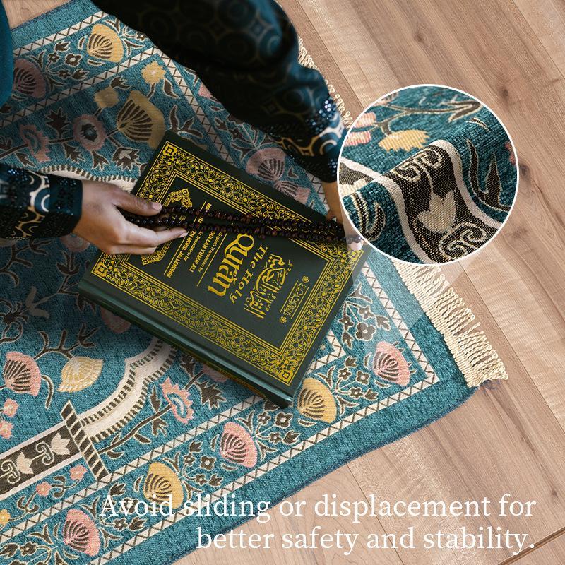 HASASERIES HS1157 Worship Carpet Kneeling Mat Prayer Floor Mat 2